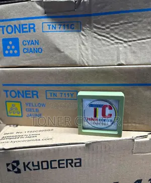 Konica Minolta TN-711 Cyan Toner (A3VU450)