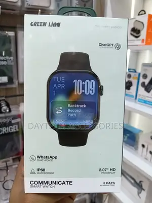 Green Lion Communicate Smart Watch 2.07-Inch HD IPS Display