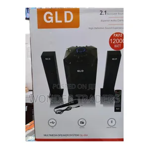 GLD 004 Mtungi 12000W 2.1Ch Mfumo wa Spika za Multimedia