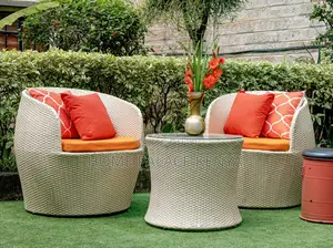 Seti ya Kifahari ya Rattan kwa Bustani