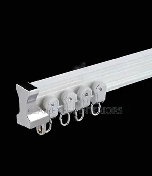 White Curtain Runners for Smooth Operation