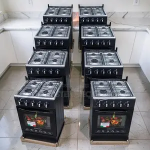 Jiko la Gesi Linalojitegemea la Vichomeo 4 Kamili vya Gesi