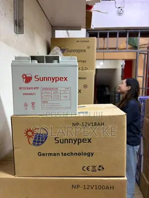 Betri ya Sunnypex NP 12V 18Ah ya Deep Cycle
