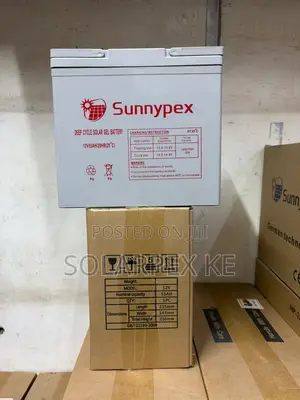 Betri ya Deep Cycle Sunnypex NP12V 55Ah