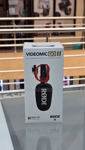 Rode VideoMic GO II Maikrofoni ya Shotgun ya Kamera (Analog/USB)
