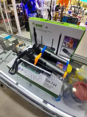 BNK DH-744 Mfumo wa Maikrofoni Mbili Zisizo na Waya