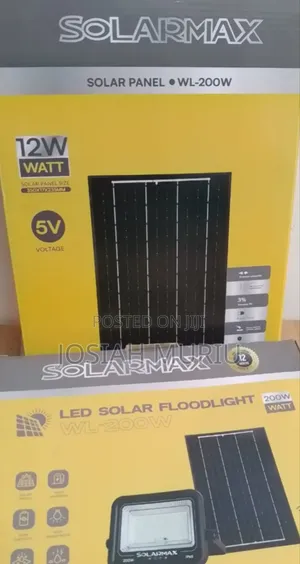 Solarmax 200W Taa ya Mafuriko ya Sola