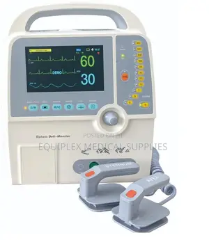 Mashine ya Defibrillator ya Biphasic yenye Monitor