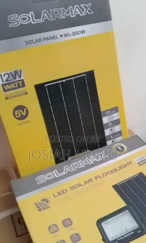 Solarmax 200W Taa ya Mafuriko ya Nje ya Sola