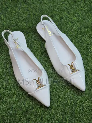 Saint Laurent Babylone Slingback Flats