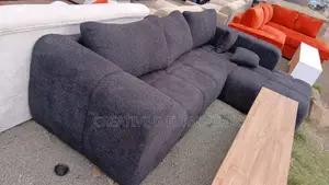 Sofa Nyeusi ya Bubble ya Seti 6