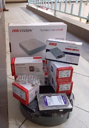 Hikvision DVR ya Chaneli 8 na Kamera 8 za CCTV