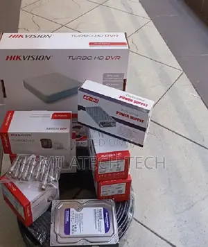 Mfumo Kamili wa Usalama wa CCTV wa Kamera 8 wa Hikvision na DVR