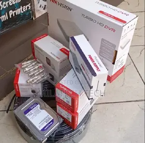 Kifurushi cha CCTV cha Hikvision cha Chaneli 8 - Kamera 8, DVR, HDD, Kebo