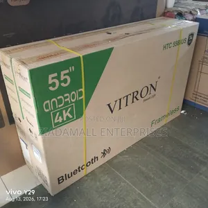 Vitron 50-inch Frameless Smart QLED TV with 2-Year Warranty