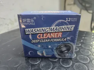 Vidonge vya Kusafisha Mashine ya Kufulia Pakiti 12