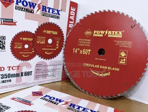 Powertex 14-inchi 60T TCT Blade ya Msumeno wa Duara