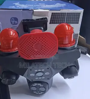 Kamera ya CCTV ya V380 Pro 4 Lens 4G ya Sola kwa Ulinzi wa Nje