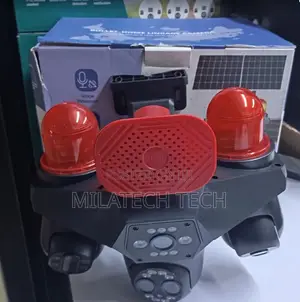 4 Lens 4G Solar CCTV Camera V380