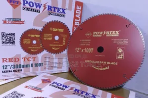 Powertex 12-inch 100T Circular Saw Blade for Wood & Aluminum