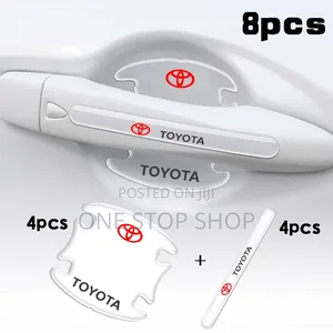 Vibandiko vya Toyota vya Kulinda Milango ya Gari 8pc