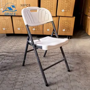 Kiti Kizito cha Kukunja cha Plastiki na Chuma