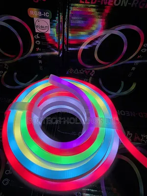 Taa ya Ukanda ya Neon RGB Inayong'aa Mita 5