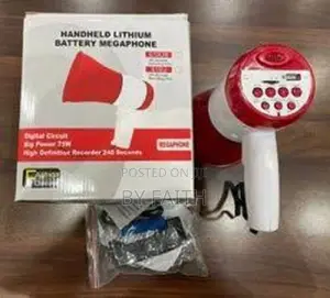Megafoni ya USB Kubebeka yenye Nguvu Kubwa