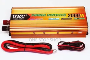 Power Inverter ya 2000W Pamoja na Kebo za Betri