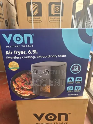 VON 6.5L Air Fryer - Mzunguko wa Hewa wa Haraka