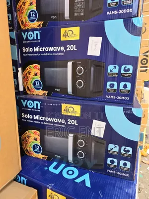 VON Microwave ya Lita 20 (Manual)