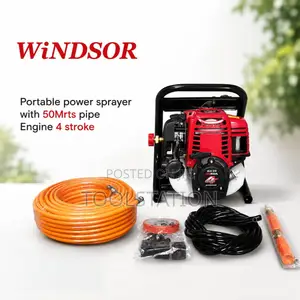 Portable Gasoline Power Sprayer - 4-Stroke Engine