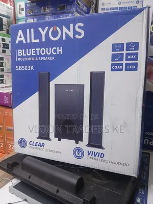 Ailyons SB503K 2.1 Chaneli Soundbar System Woofer