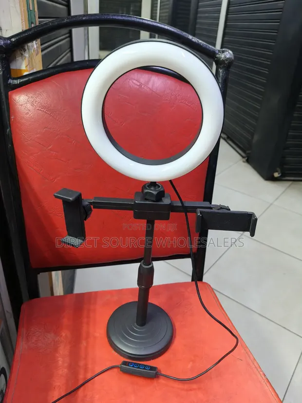 Dual Phone Holder Table Stand for TikTok Live Streaming - 1