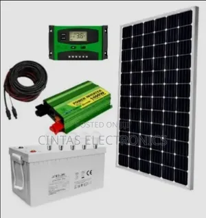 Seti ya Sola ya 300W yenye Betri ya 200Ah, Inverter ya 1000W, Kidhibiti cha 30A