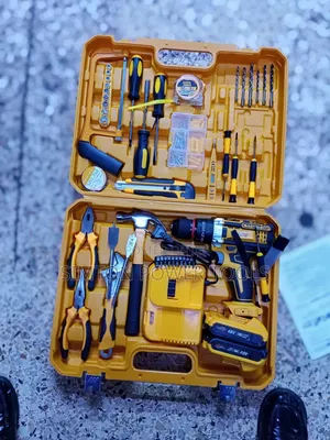 Dewalt 36V Cordless Electric Drill na Seti ya Vifaa 47
