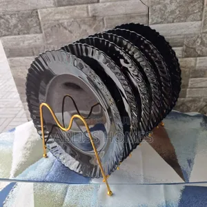 Seti ya Sahani za Chakula Black Opal 10.5"