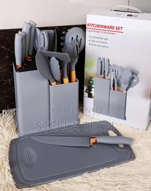 Seti ya Vijiko 19 vya Silicone
