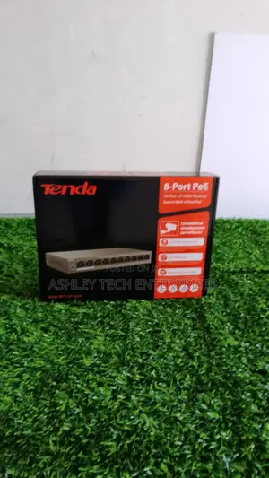 Tenda 8-Port PoE Switch Mpya