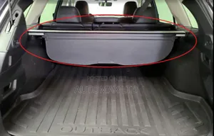 Black Retractable Tonneau Cover for Subaru Outback BS9