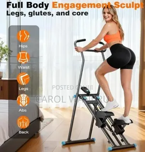Stair Stepper Climber Stride Machine yenye Upinzani Unaoweza Kurekebishwa