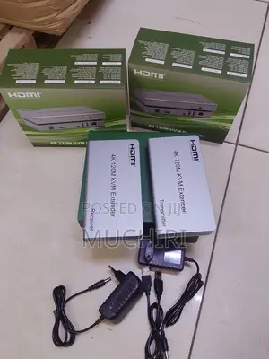 HDMI Extender Juu ya Ethernet 120M KVM