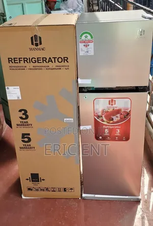 Friji ya Hanmac Milango Miwili Lita 173