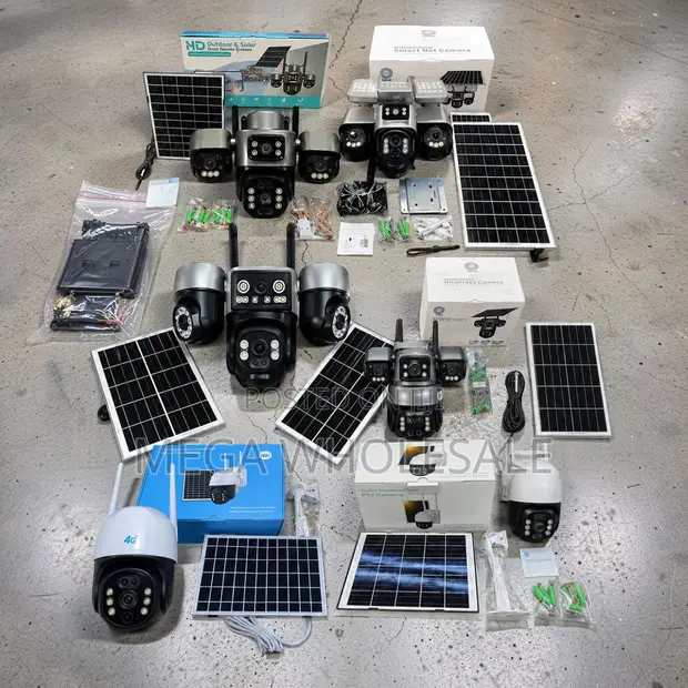 Factory Direct 4G PTZ Solar Cameras (Dual/Triple/Quad Lens) - 1