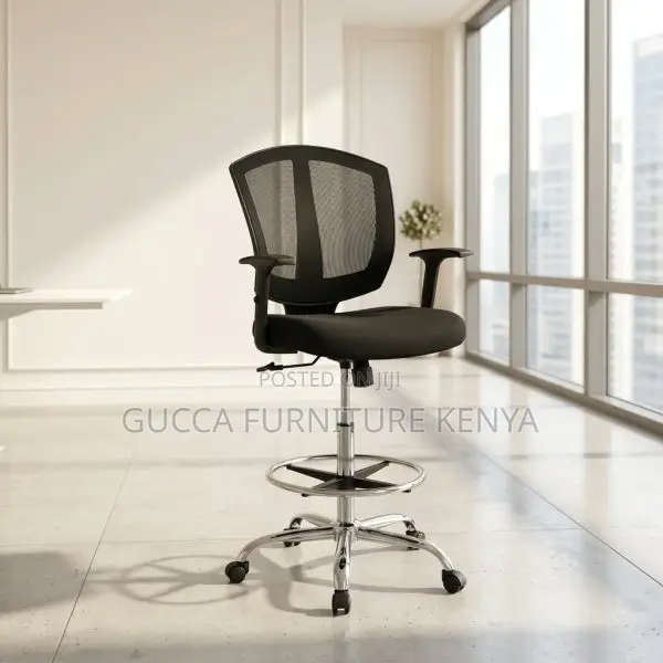 Modern Adjustable Cashier Seat - Swivel - 1
