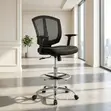 Modern Adjustable Cashier Seat - Swivel - 4