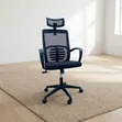 Ergonomic High Back Mesh Office Chair with Headrest - 2