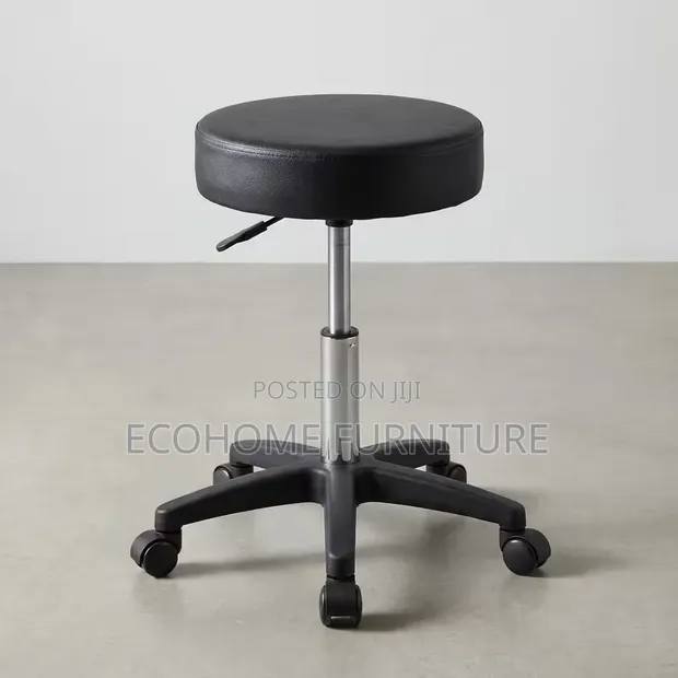 Kiti cha Ofisi cha Stool Kinachoweza Kurekebishwa chenye Magurudumu - 1