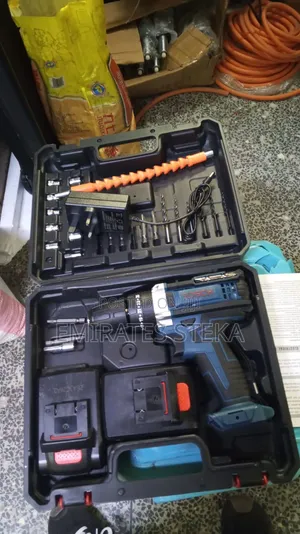 Bosch 36V Cordless Drill with 2 Batteries & Accessories