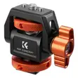K&F Concept MS42 Mlima wa Monitor unaozunguka na kuelemea na Cold Shoe - 4